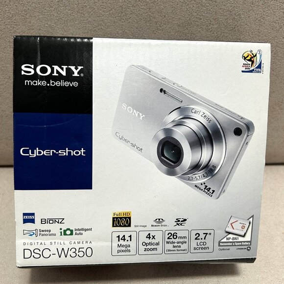 Sony Other - Sony Cyber-shot DSC-W530 14.1MP Digital Camera with Battery and Charger